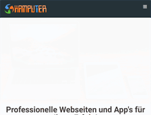 Tablet Screenshot of kamputer.de